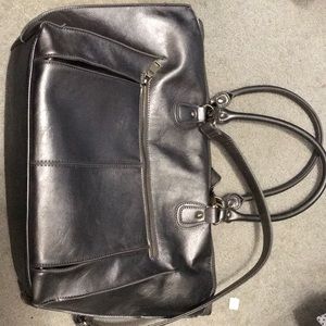 Newlie Pewter baby bag